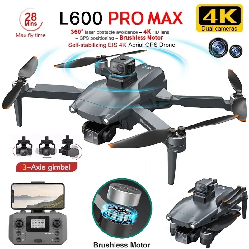 Drone Mapping - L600 PRO MAX GPS Drone profesional