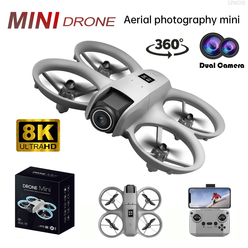 Drone Video Production - Mini Dron Profesional con Cámara 8k,