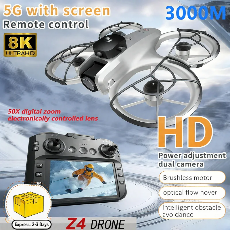 Nuevo Dron MINI Z4 4K Profesio - Drone Video Production reseña y precio