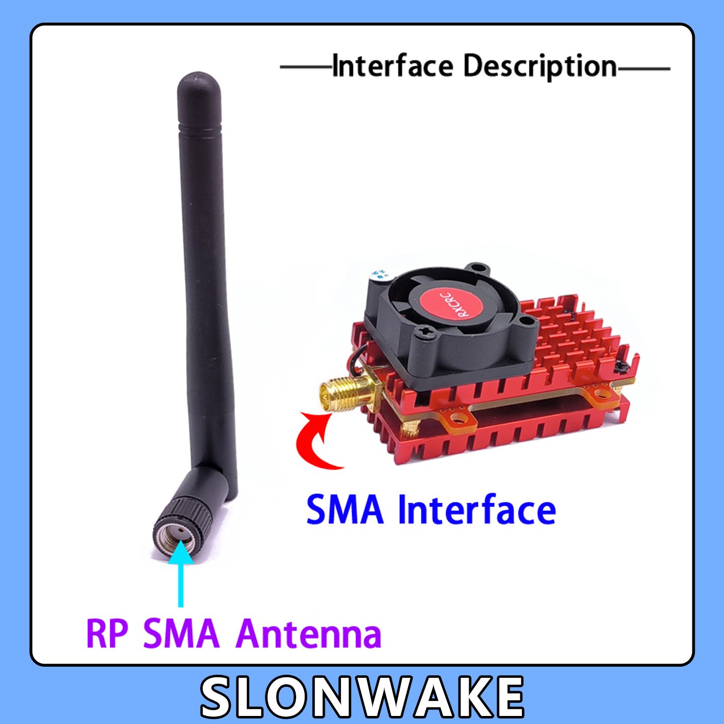 SLONWAKE 5,8G 2W VTX FPV 1800T - Drone Cinematic reseña y precio