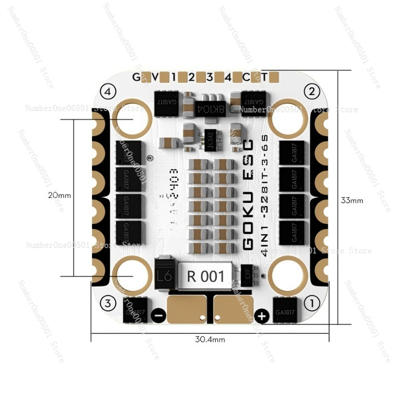 GOKU F722 PRO V2 MPU6000 Fligh - Betaflight Fc F7 reseña y precio