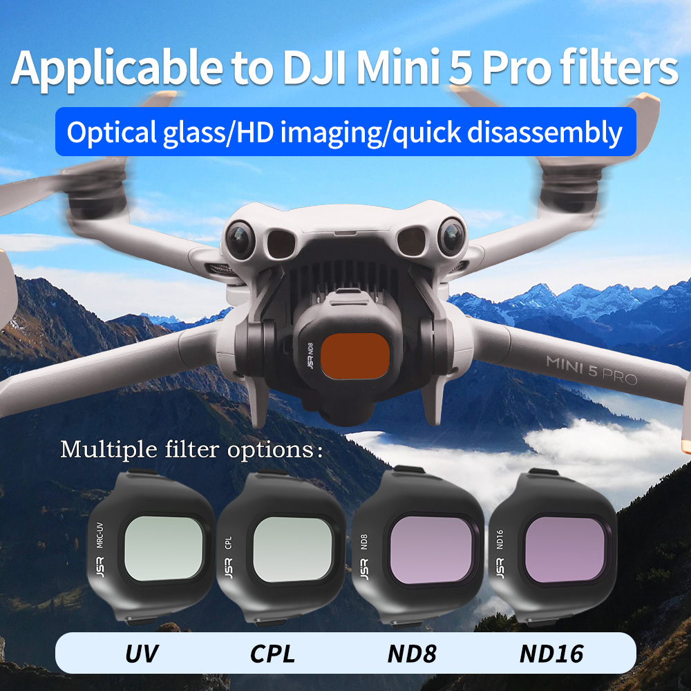 Filtros para Lentes DJI Mini 5 - Drone Ndvi reseña y precio