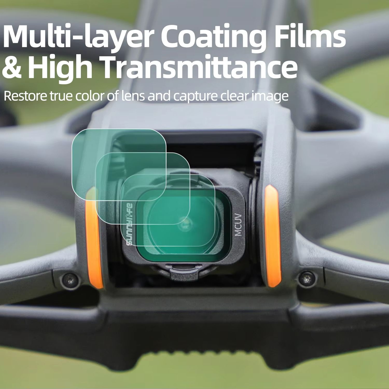 Filtro de vidrio óptico Sunnyl - Drone Ndvi reseña y precio