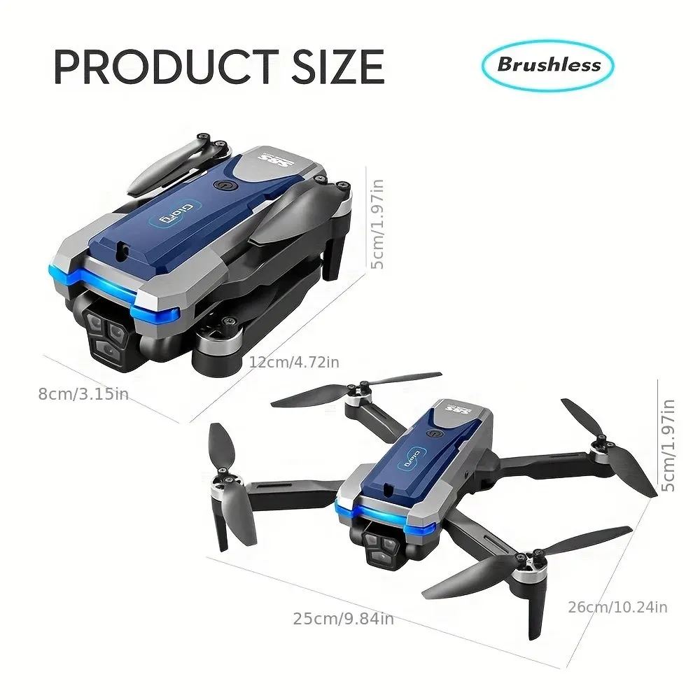 Dron plegable S8S con GPS, 5G, - Drone Mapping reseña y precio
