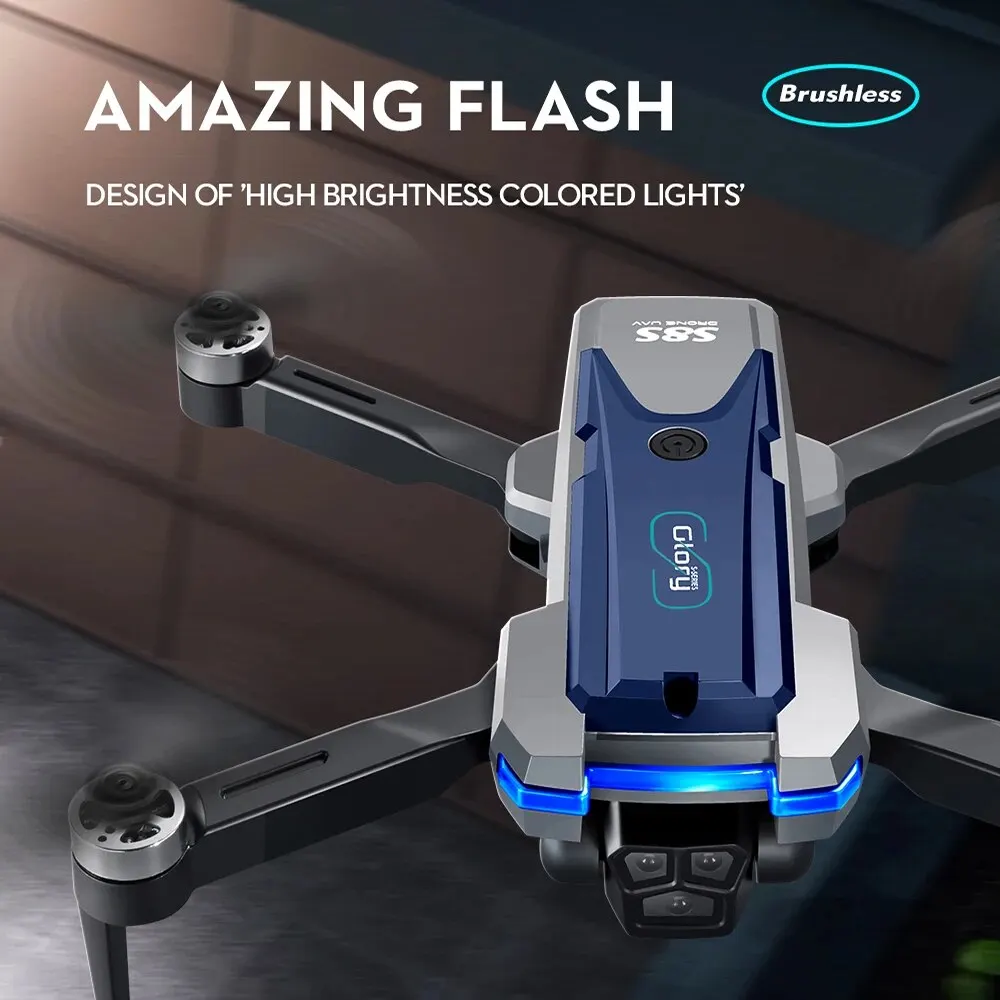Dron plegable S8S con GPS, 5G, - Drone Mapping reseña y precio